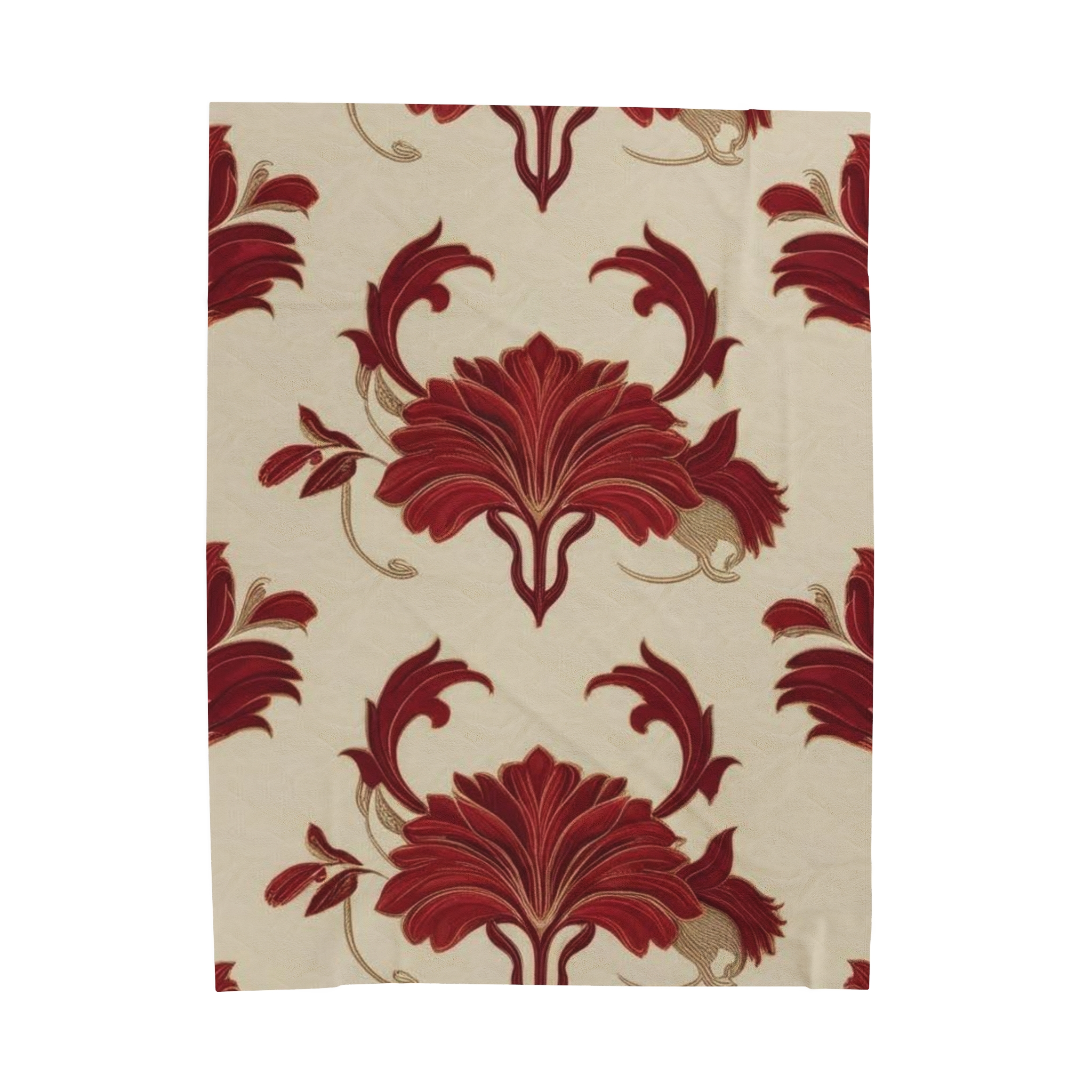 Elegant Floral Velveteen Plush Blanket, Cozy Home Decor, Perfect for Gifting, Wedding, Holidays, and Cozy Nights - Image 9